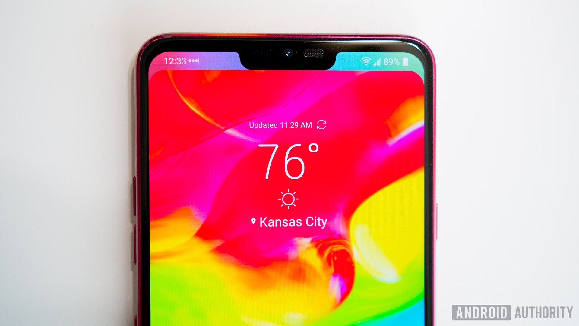 LG G7 Review-10 LG G7 ThinQ notch home screen software settings
