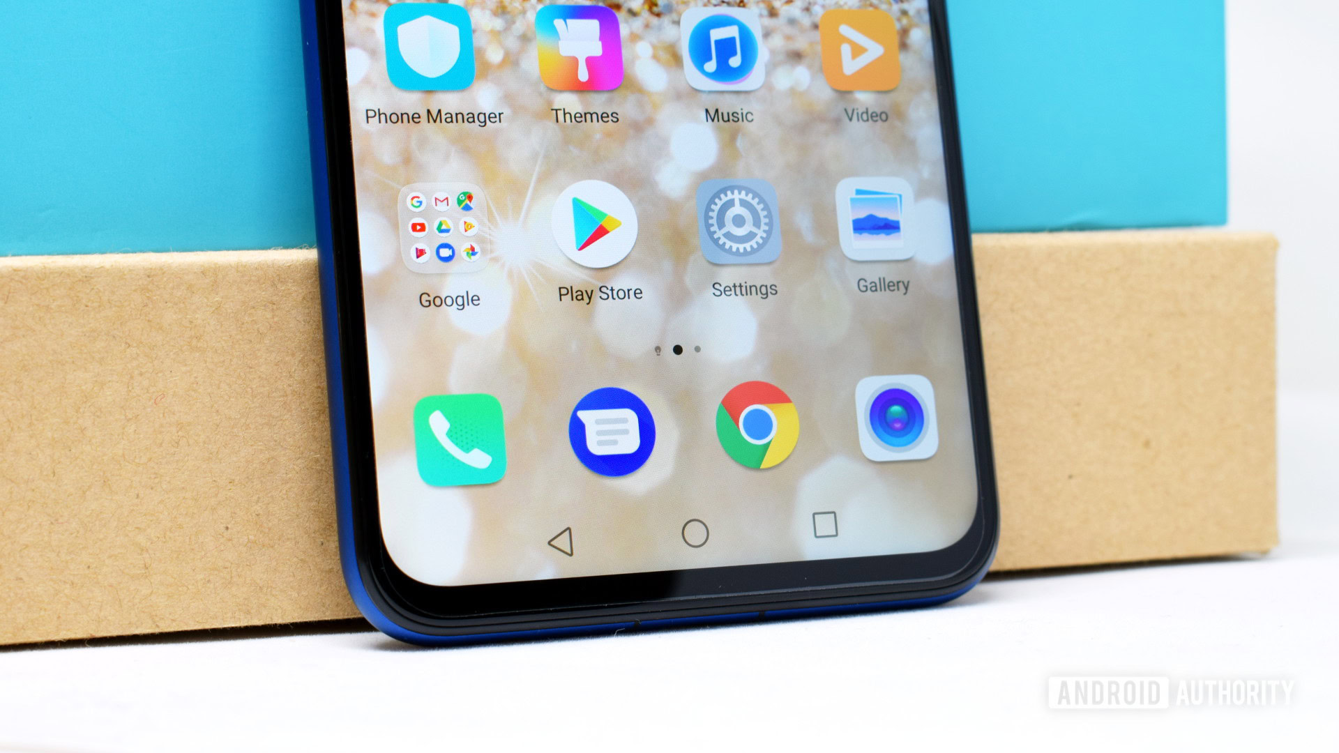 HONOR 8X chin bezel