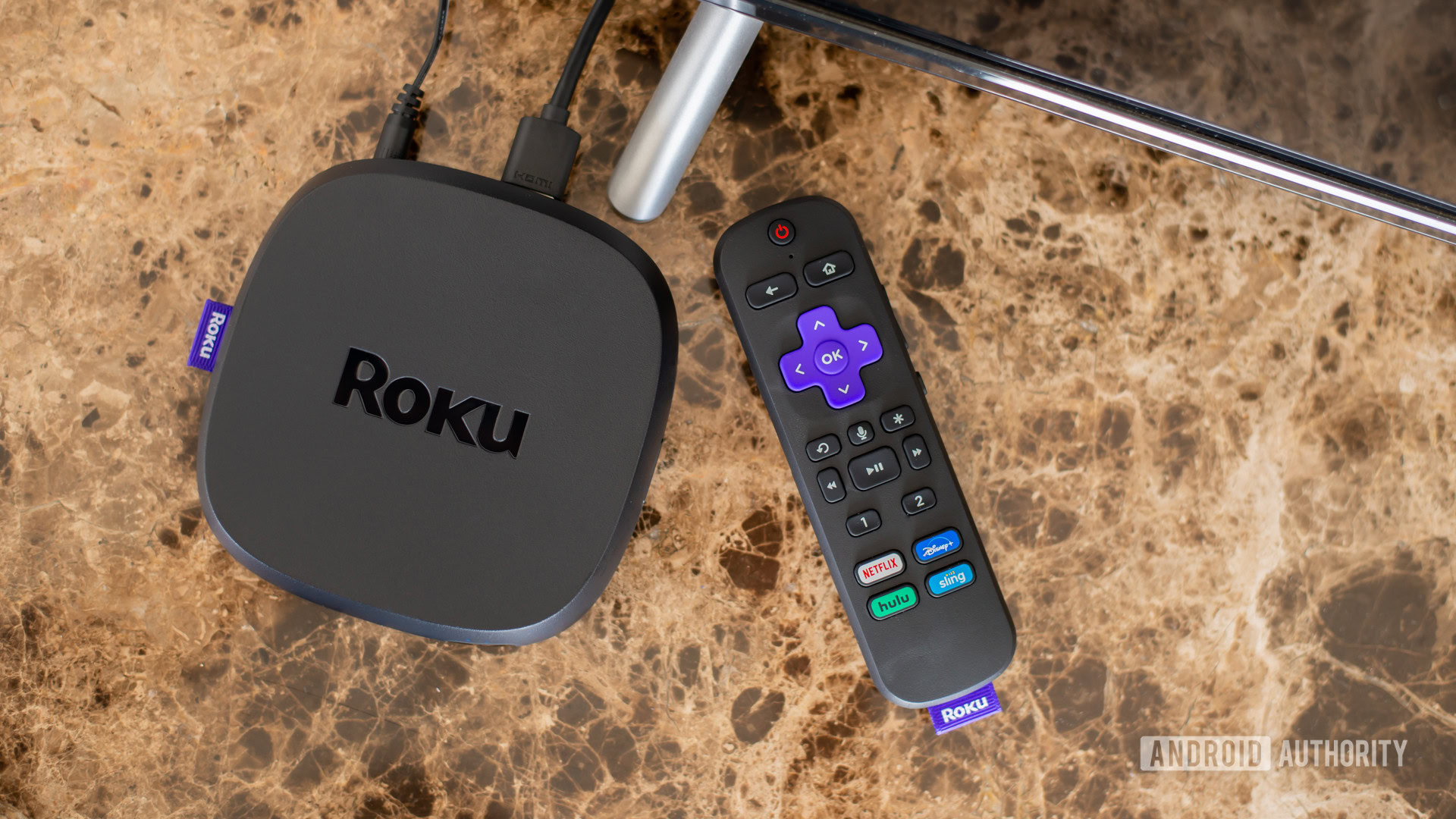 Roku Ultra plugged into TV 2 Roku Ultra plugged into TV 2