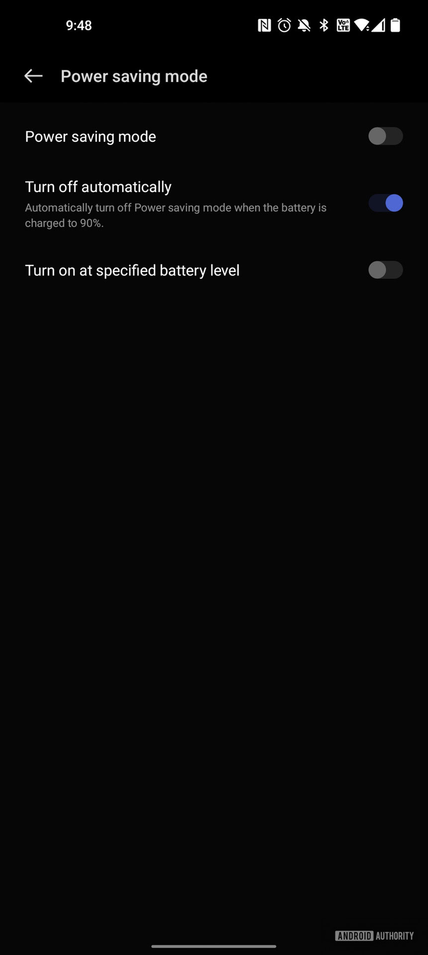 OnePlus 10 Pro Power Saving Mode