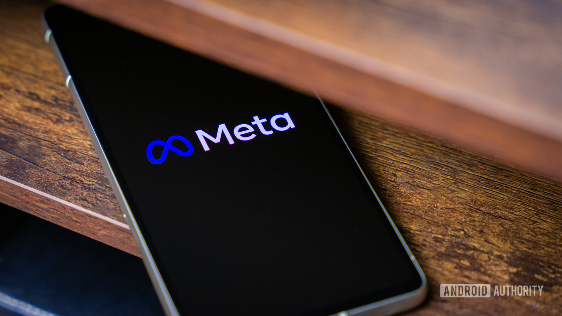Meta logo on smartphone stock photo (8) Meta logo on smartphone stock photo (8)
