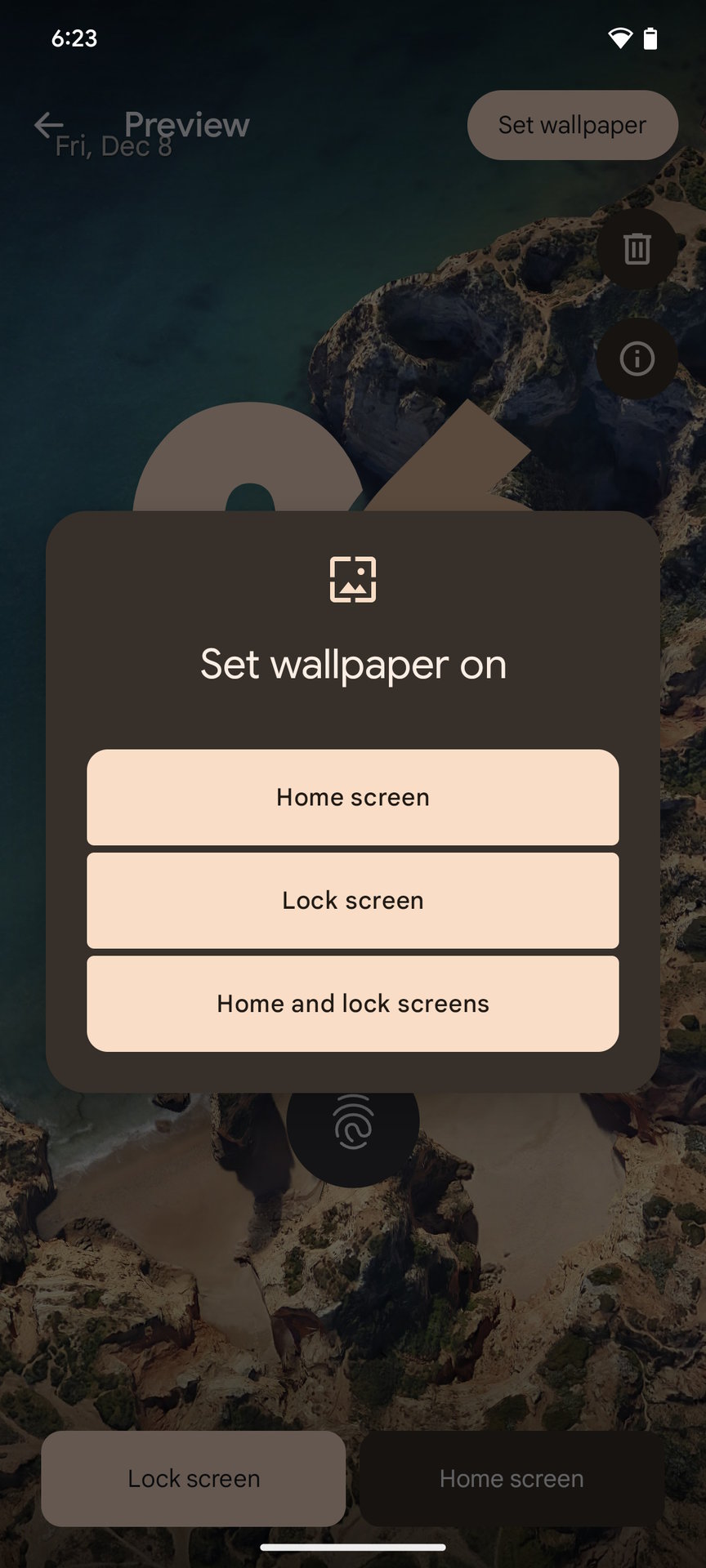 December 2023 Pixel Feature Drop Set different lockscreen homescreen live wallpaper December 2023 Pixel Feature Drop Set different lockscreen homescreen live wallpaper