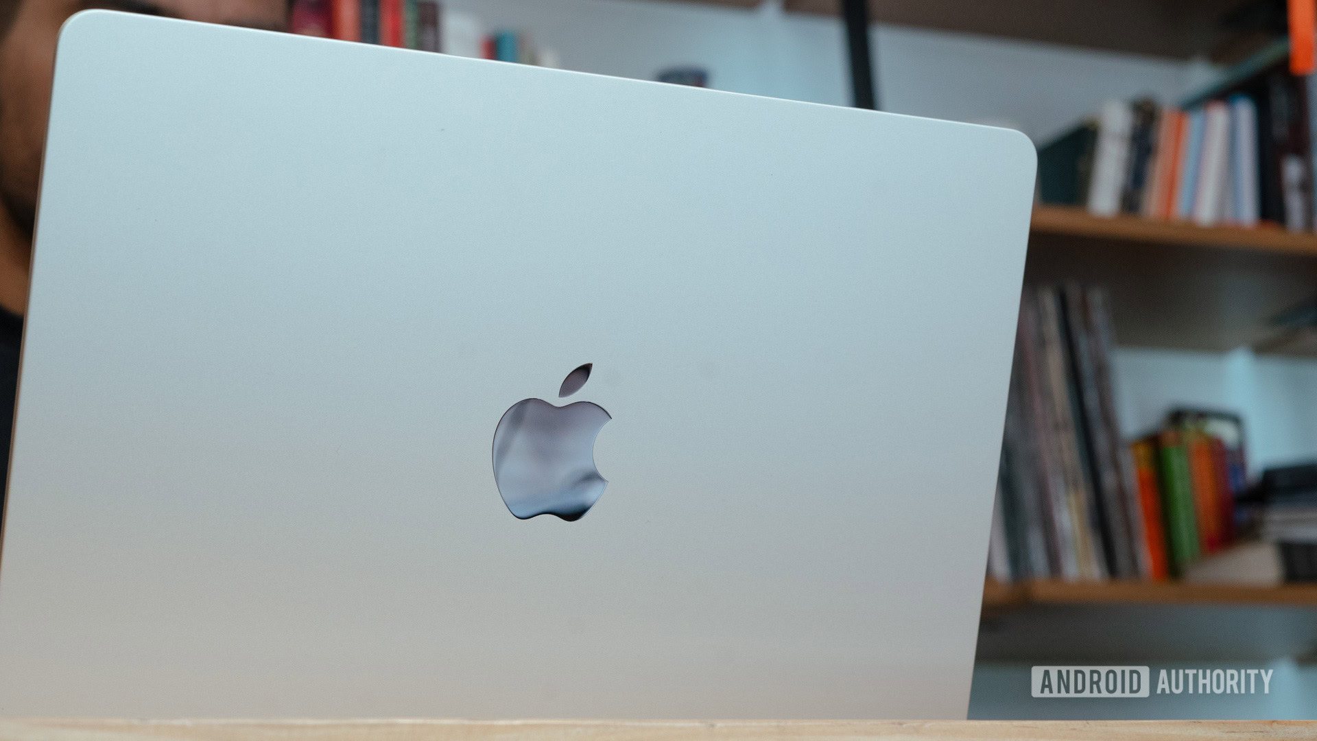 MacBook Air lid open MacBook Air lid open
