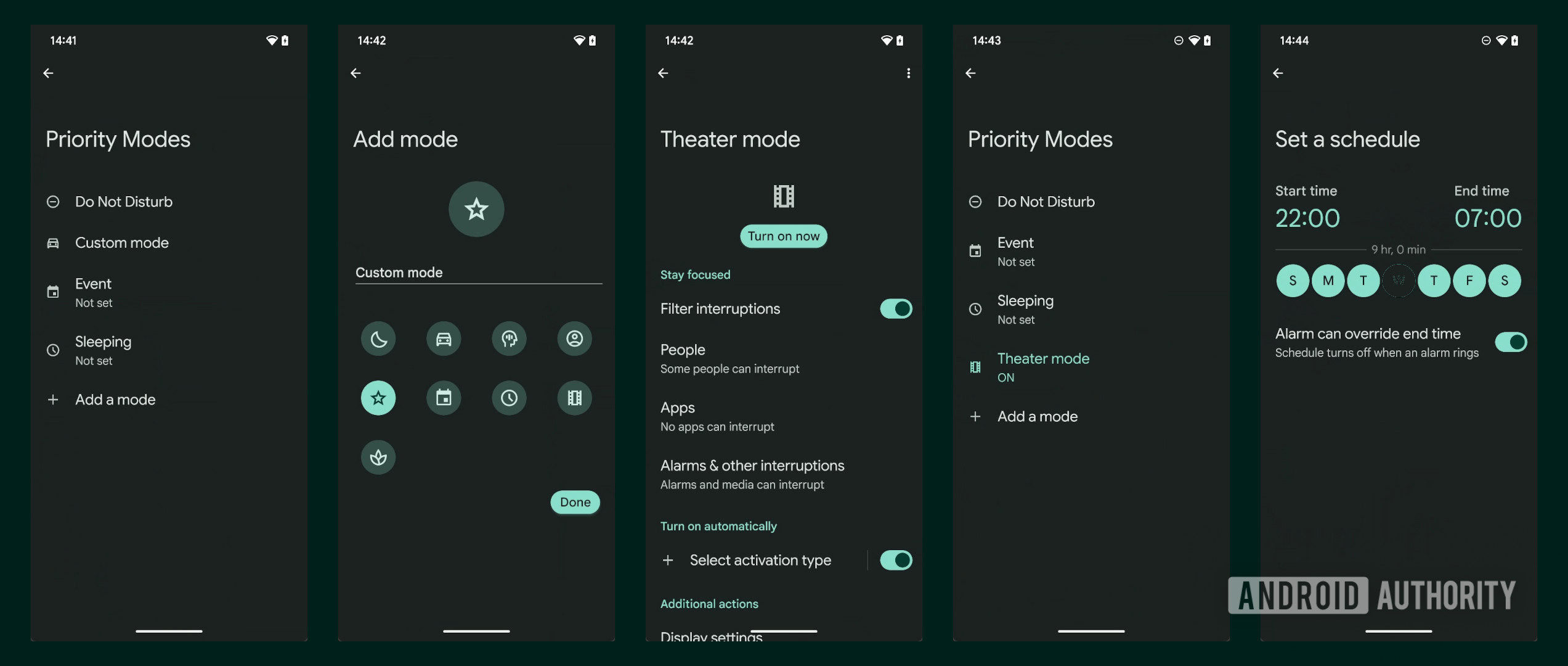 Android 15 custom priority mode Android 15 custom priority mode