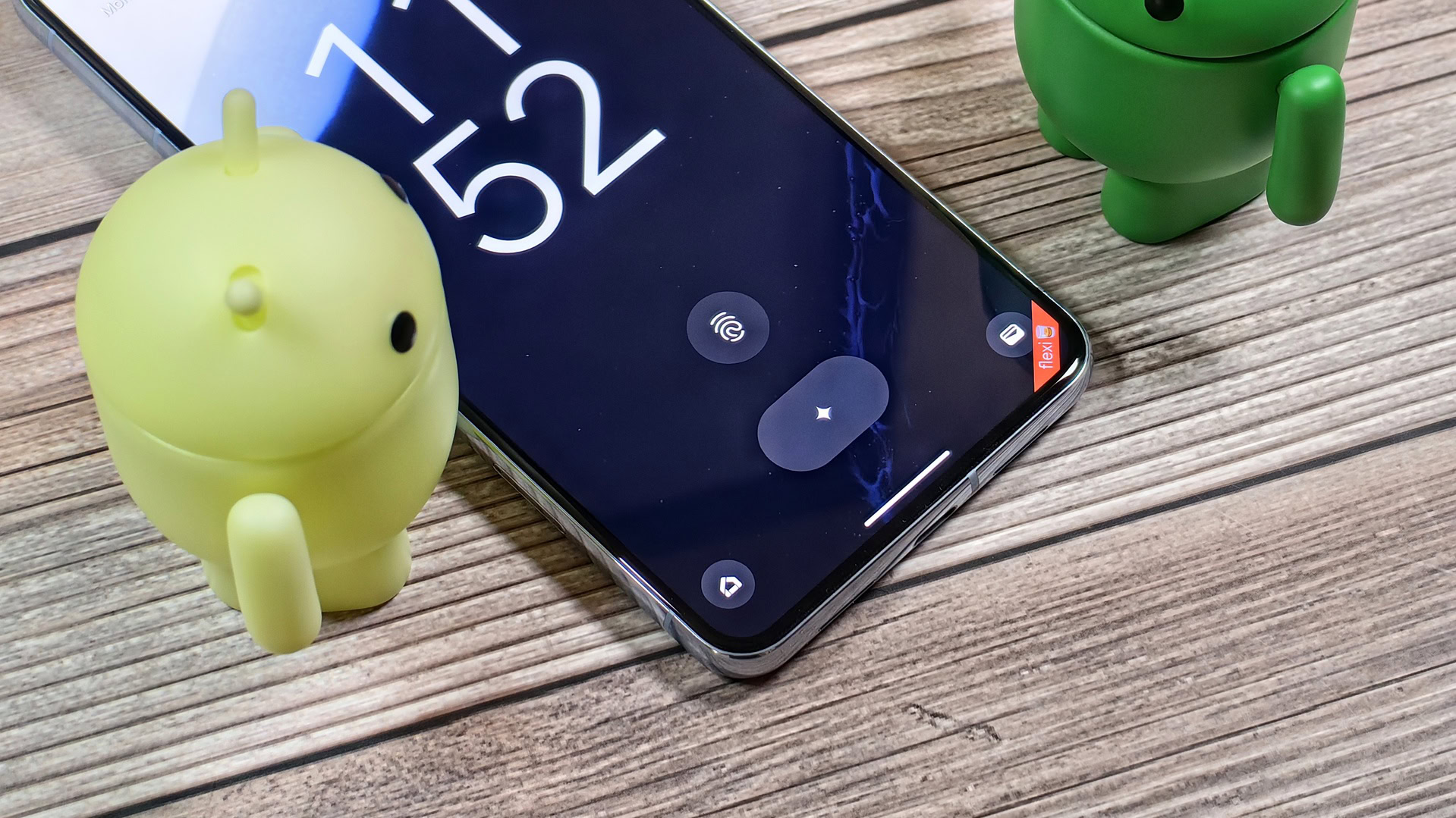 AI button on Android lock screen AI button on Android lock screen