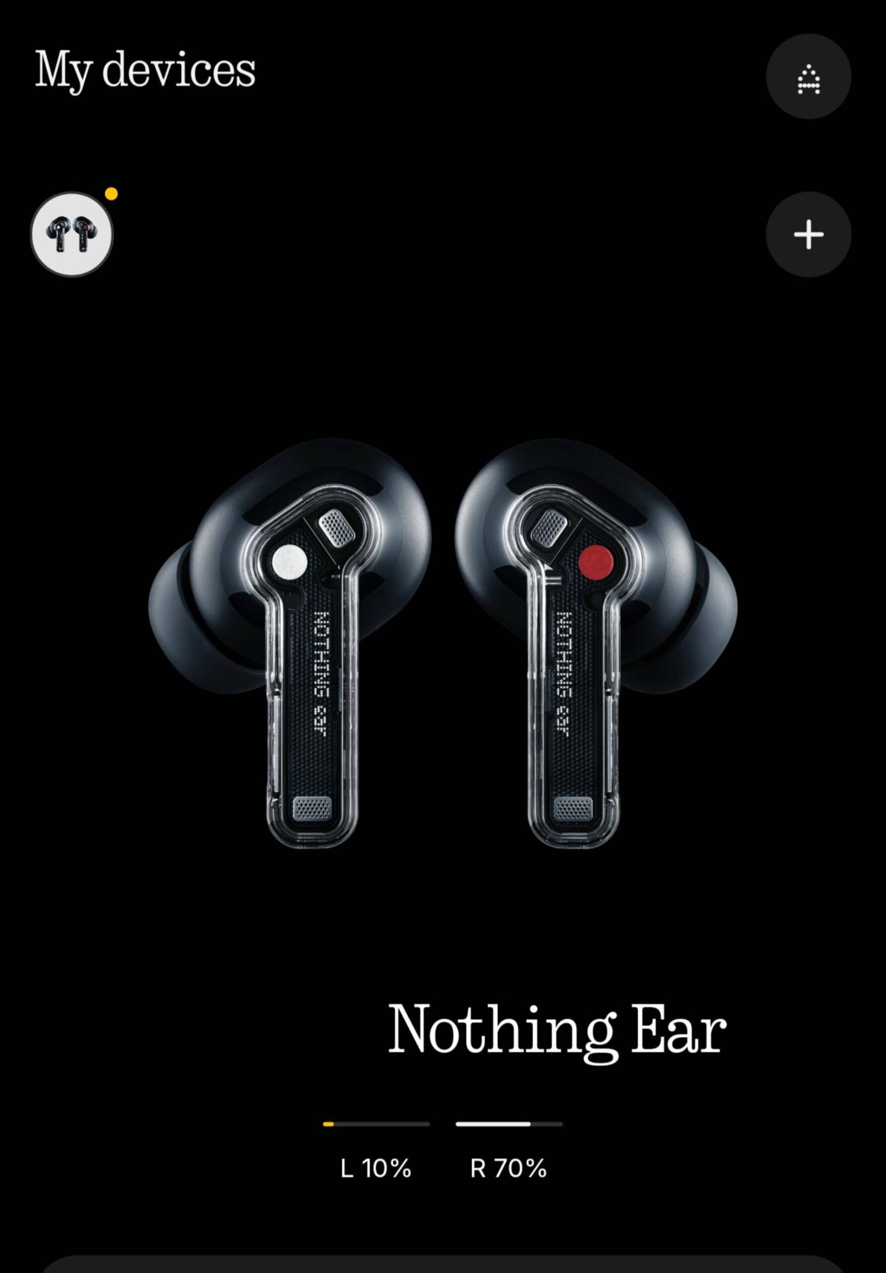 Nothing Ear irregular battery drain